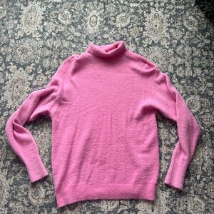 Aritzia Super Soft Pink Hush Turtleneck